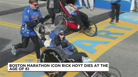 Boston Marathon fixture Rick Hoyt has died at 61